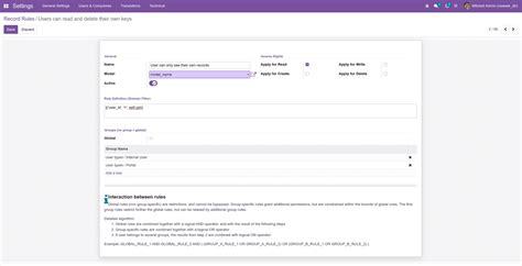 record rules in odoo 16|How to Create Record Rule in Odoo 16 .